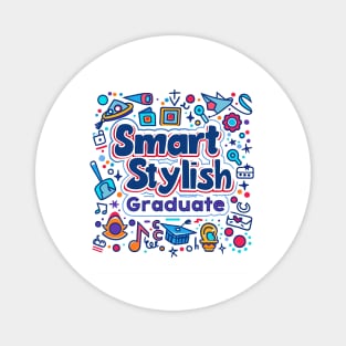 Smart Sylish graduate Magnet